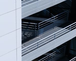 Preview wallpaper building, balconies, facade, architecture