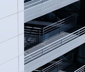 Preview wallpaper building, balconies, facade, architecture