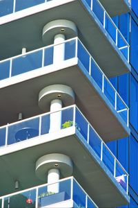 Preview wallpaper building, balconies, glass, edges