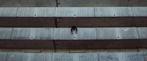 Preview wallpaper building, balconies, man, architecture, high-rise