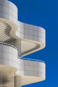 Preview wallpaper building, balconies, waves, white, architecture