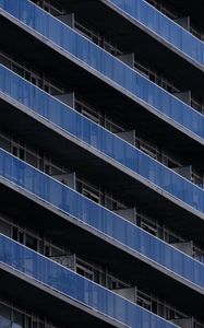 Preview wallpaper building, balconies, windows, facade, architecture