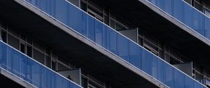 Preview wallpaper building, balconies, windows, facade, architecture