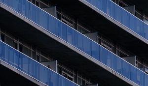 Preview wallpaper building, balconies, windows, facade, architecture