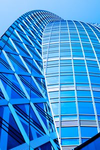 Preview wallpaper building, blue, facade, architecture