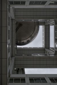 Preview wallpaper building, bottom view, dome, architecture