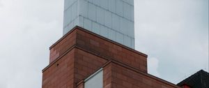 Preview wallpaper building, bricks, facade, windows