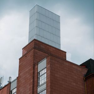 Preview wallpaper building, bricks, facade, windows