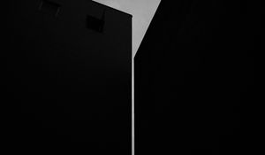 Preview wallpaper building, bw, black