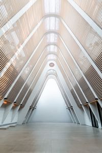 Preview wallpaper building, ceiling, stripes, architecture