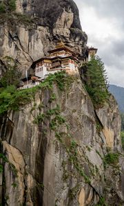 Preview wallpaper building, china, rocks