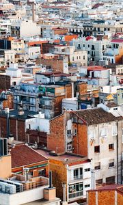 Preview wallpaper building, city, buildings, lots