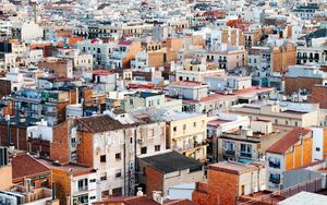 Preview wallpaper building, city, buildings, lots