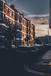 Preview wallpaper building, city, street, evening