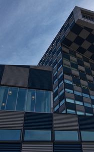 Preview wallpaper building, conctruction, architecture, sky, clouds