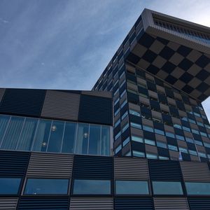 Preview wallpaper building, conctruction, architecture, sky, clouds