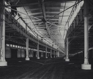 Preview wallpaper building, construction, architecture, bw