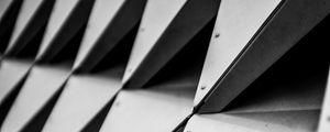 Preview wallpaper building, construction, architecture, black and white