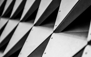 Preview wallpaper building, construction, architecture, black and white