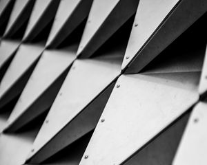 Preview wallpaper building, construction, architecture, black and white