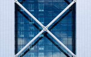 Preview wallpaper building, construction, architecture, glass