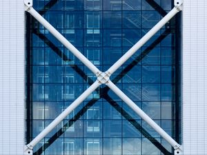 Preview wallpaper building, construction, architecture, glass