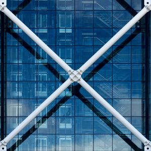 Preview wallpaper building, construction, architecture, glass