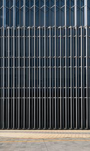 Preview wallpaper building, construction, stripes, facade, architecture