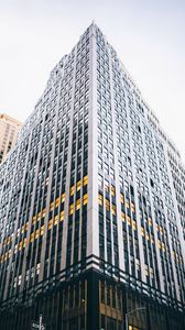 Preview wallpaper building, corner, facade, architecture, high-rise