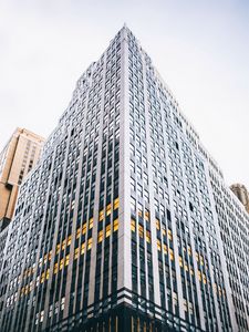 Preview wallpaper building, corner, facade, architecture, high-rise