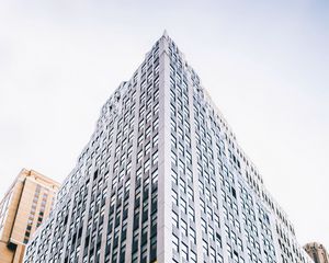 Preview wallpaper building, corner, facade, architecture, high-rise