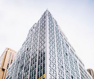 Preview wallpaper building, corner, facade, architecture, high-rise