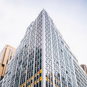 Preview wallpaper building, corner, facade, architecture, high-rise