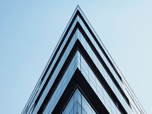 Preview wallpaper building, corner, facade, sky