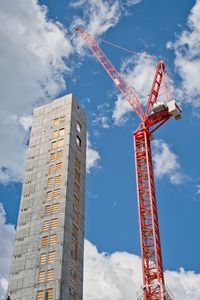 Preview wallpaper building, crane, construction