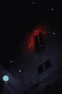 Preview wallpaper building, dark, night, architecture