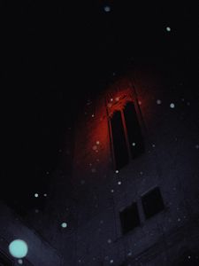 Preview wallpaper building, dark, night, architecture