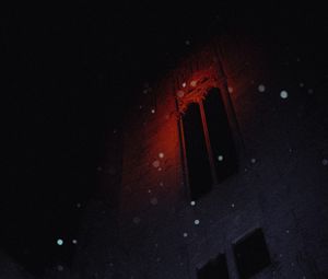 Preview wallpaper building, dark, night, architecture