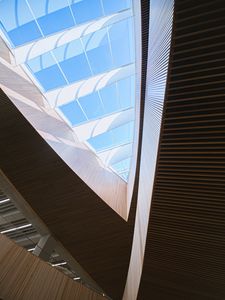 Preview wallpaper building, design, architecture, bottom view