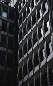 Preview wallpaper building, design, architecture, bw