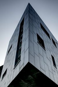 Preview wallpaper building, edges, architecture, windows, gray