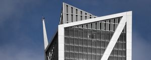 Preview wallpaper building, edges, architecture, facade, sky