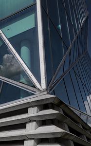 Preview wallpaper building, edges, architecture, glass