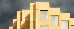 Preview wallpaper building, edges, windows, architecture, bricks