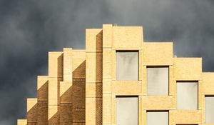 Preview wallpaper building, edges, windows, architecture, bricks