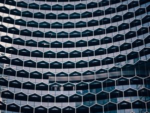Preview wallpaper building, facade, architecture, windows