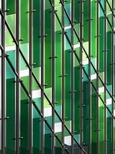 Preview wallpaper building, facade, architecture, green
