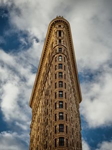 Preview wallpaper building, facade, architecture, sky, clouds
