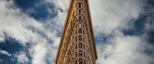 Preview wallpaper building, facade, architecture, sky, clouds