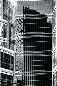 Preview wallpaper building, facade, architecture, windows, bw